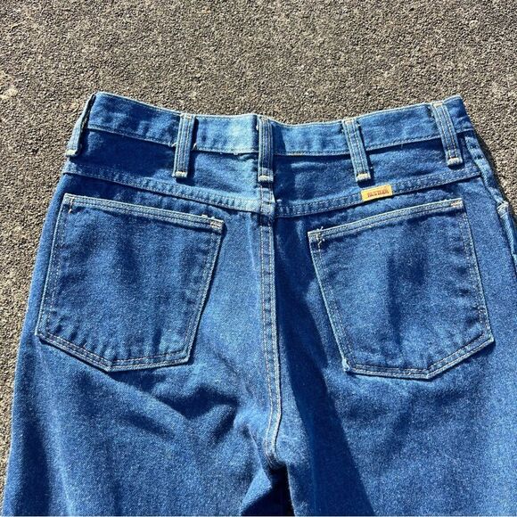 Vintage Rustler Yellow Tab Jeans (32 x 32) (made in USA 🇺🇸)